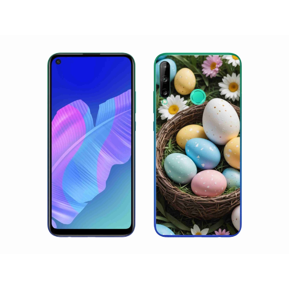Gelový kryt mmCase na Huawei P40 Lite E - velikonoční vajíčka 2