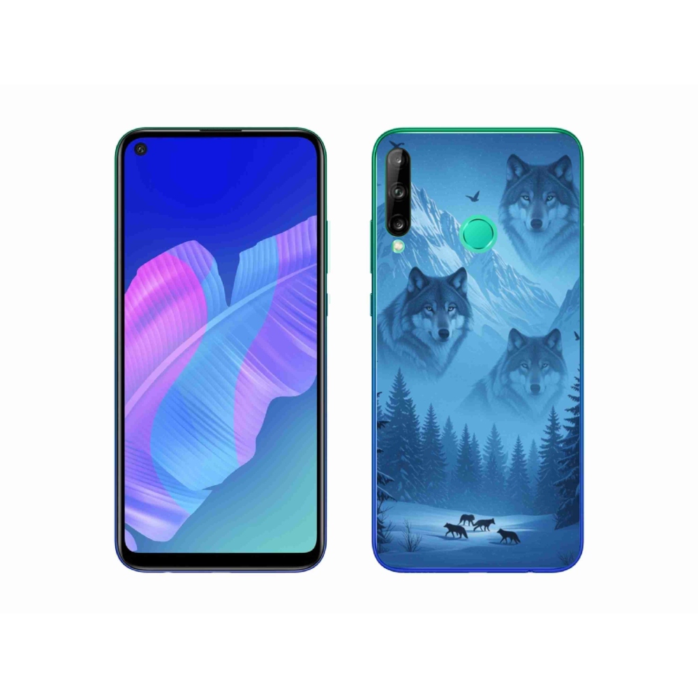 Gelový kryt mmCase na Huawei P40 Lite E - vlčí smečka
