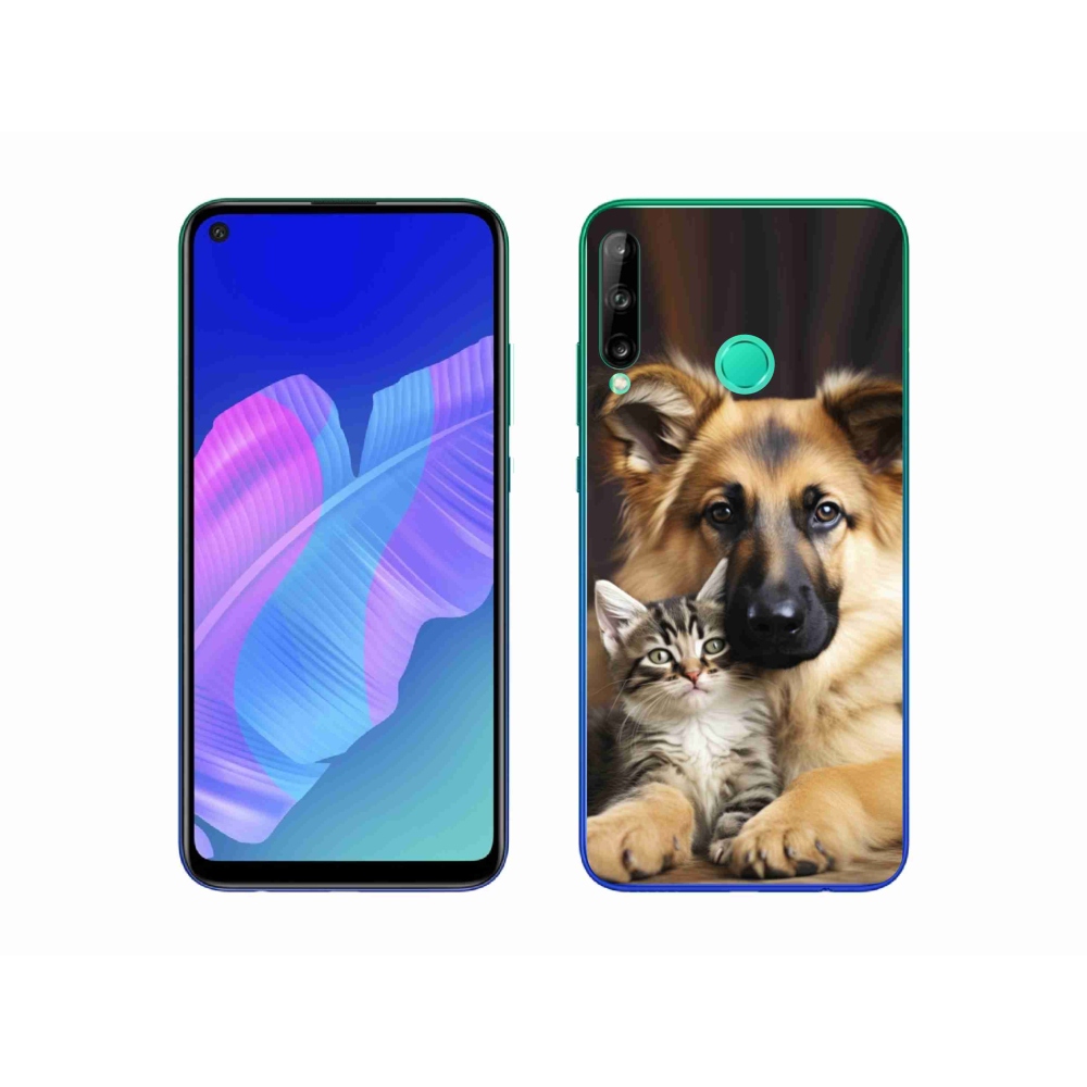 Gelový kryt mmCase na Huawei P40 Lite E - zvířecí přátelství