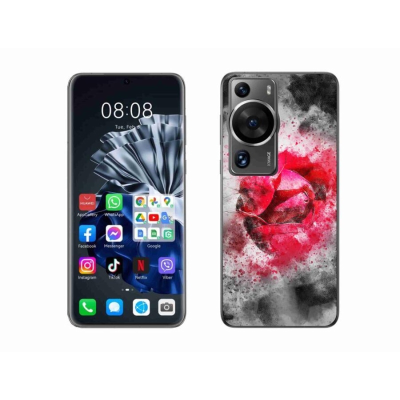 Gelový kryt mmCase na Huawei P60 Pro - abstrakt 9