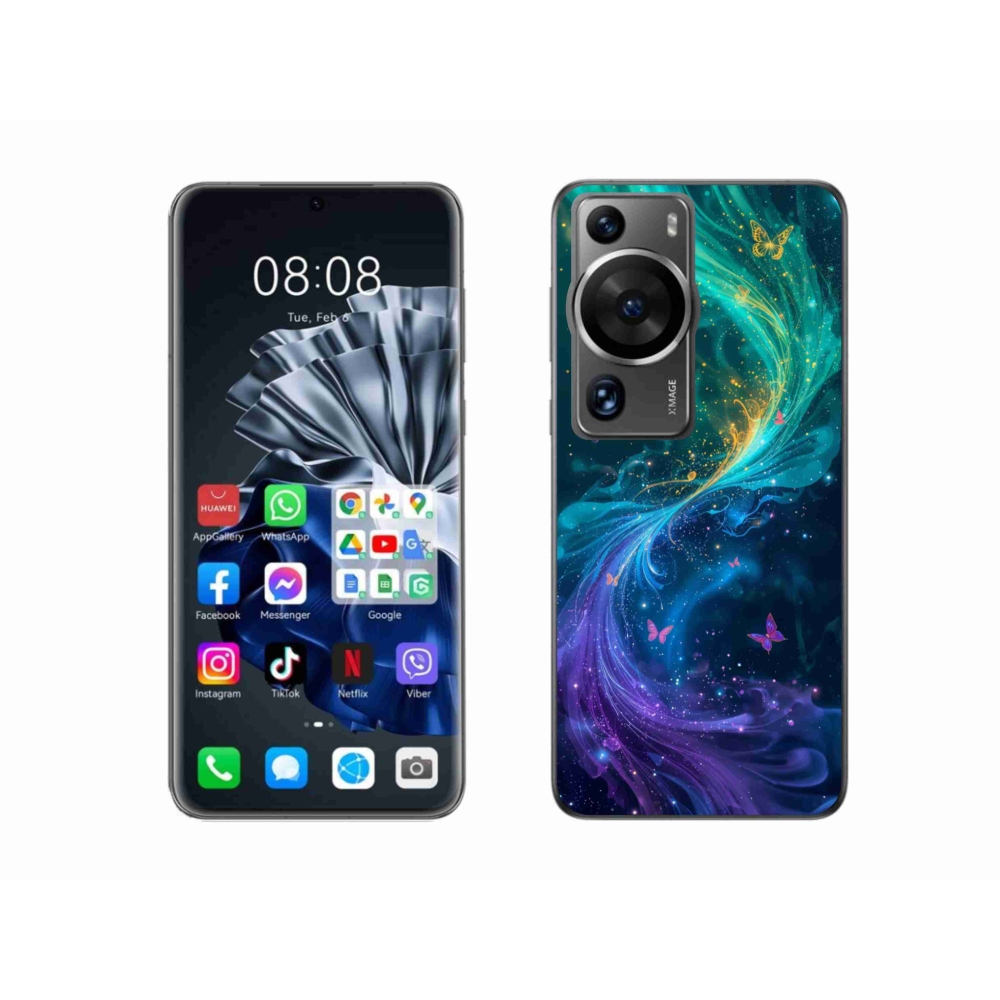 Gelový kryt mmCase na Huawei P60 Pro - abstraktní motiv 31