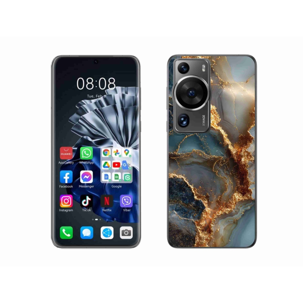 Gelový kryt mmCase na Huawei P60 Pro - abstraktní motiv 33