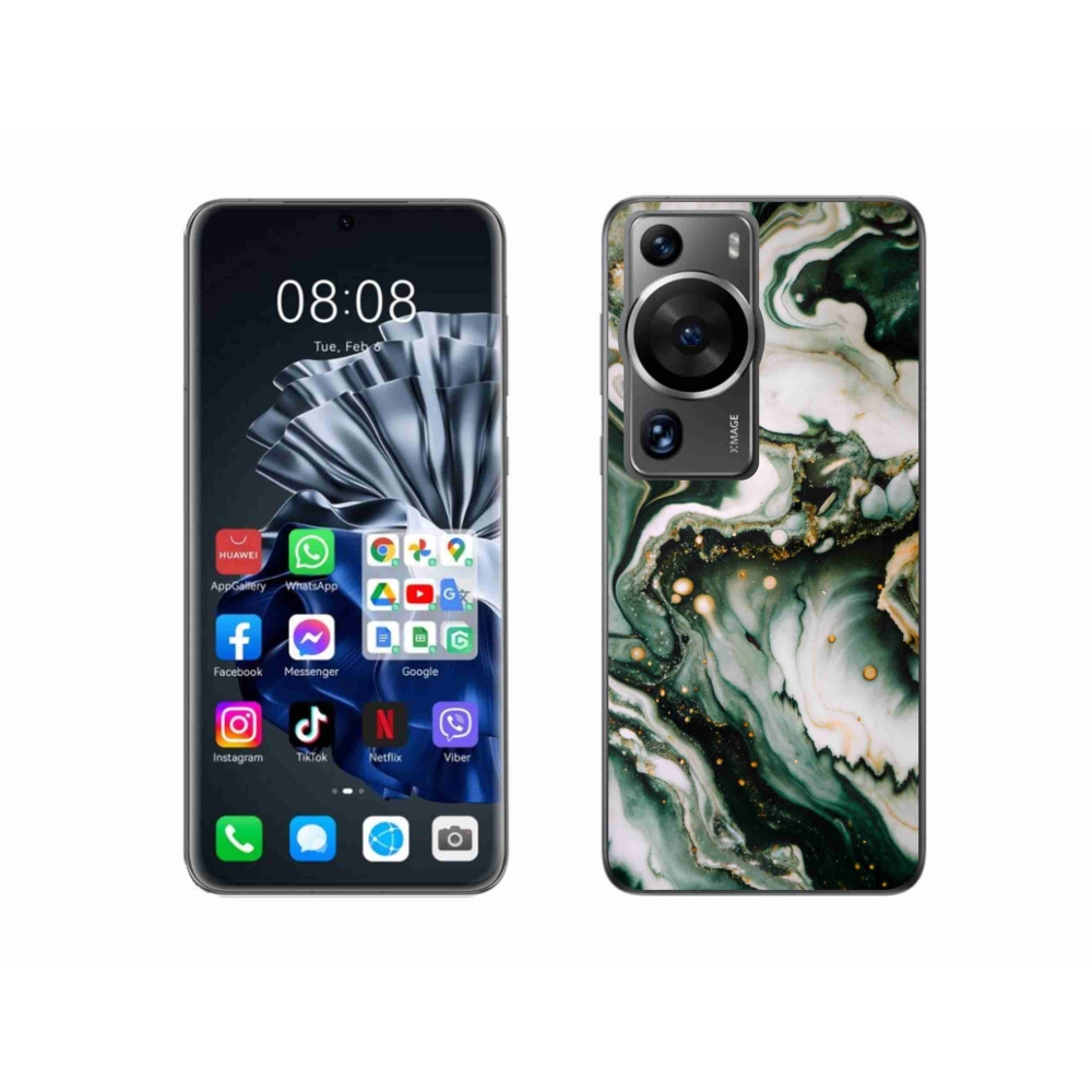 Gelový kryt mmCase na Huawei P60 Pro - abstraktní motiv 38