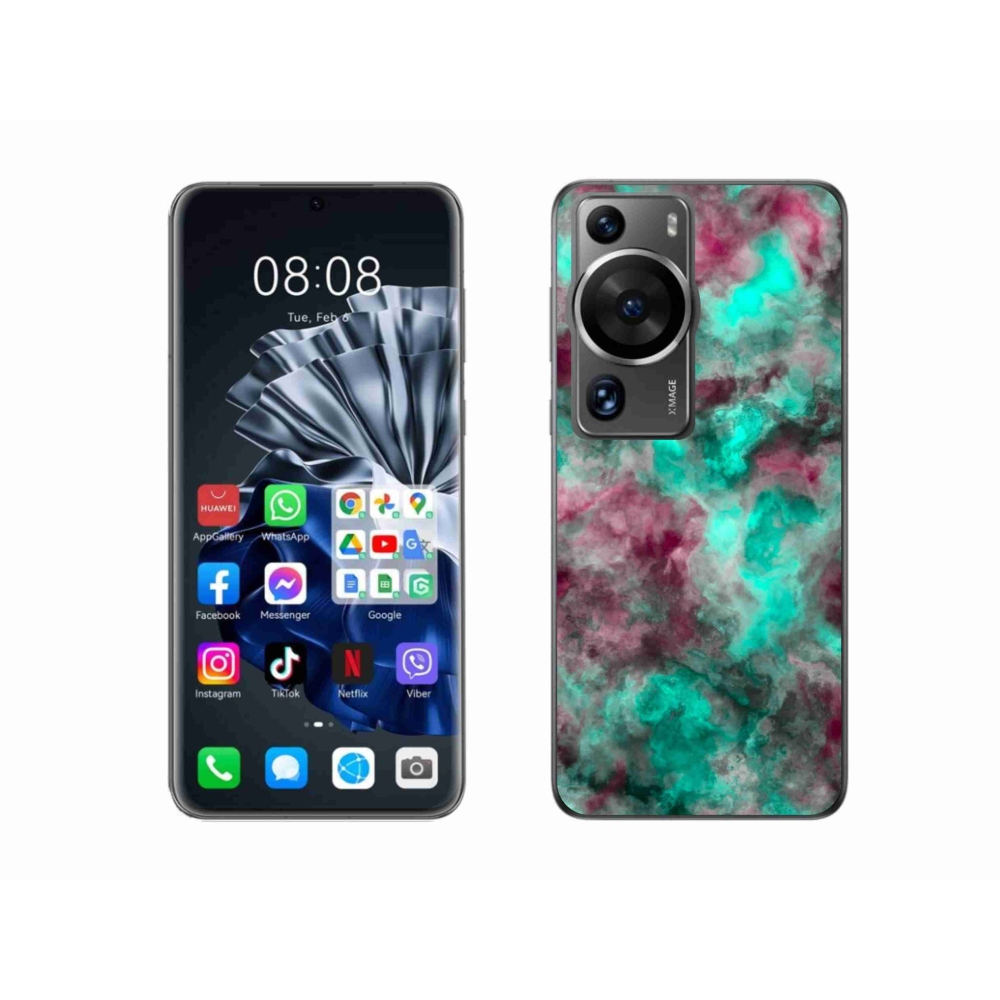Gelový kryt mmCase na Huawei P60 Pro - abstraktní motiv 39