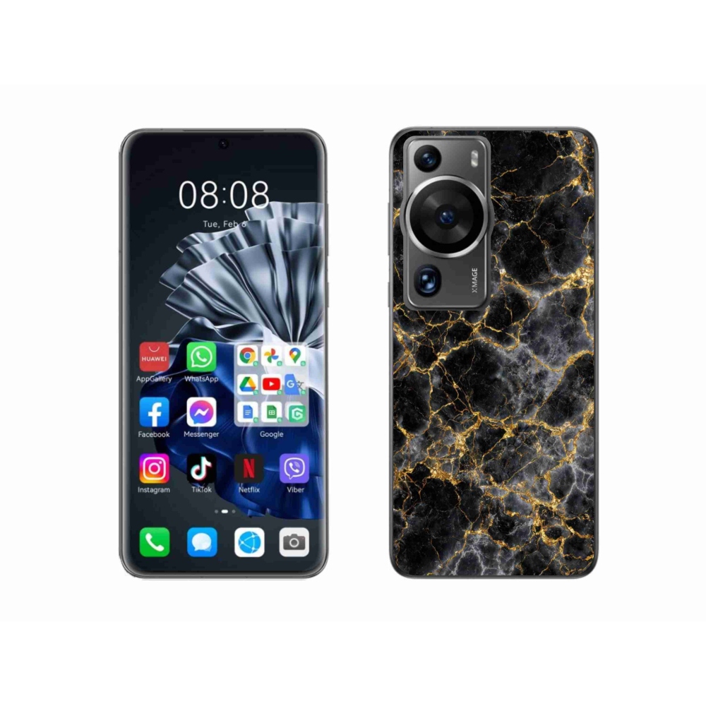 Gelový kryt mmCase na Huawei P60 Pro - abstraktní motiv 43