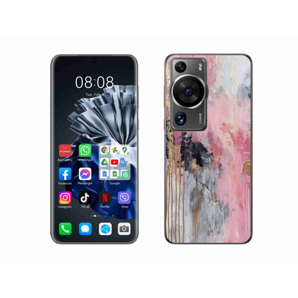 Gelový kryt mmCase na Huawei P60 Pro - abstraktní motiv 49