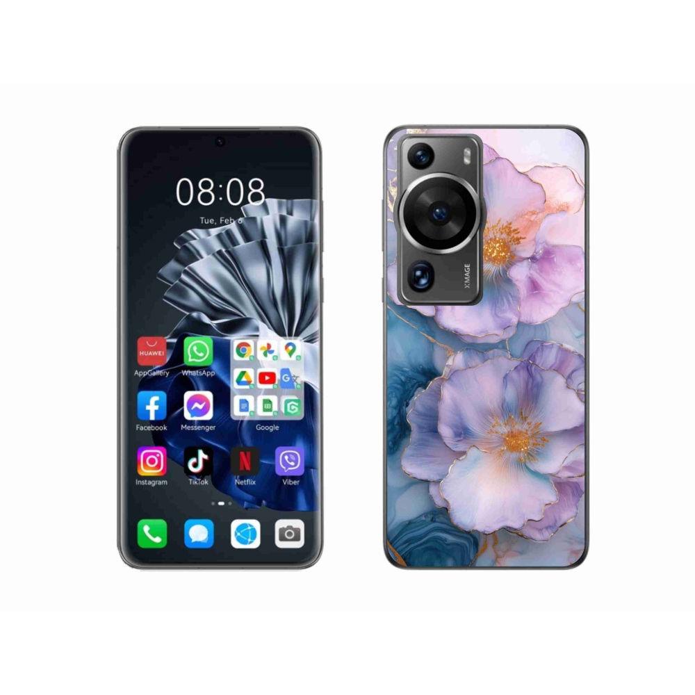 Gelový kryt mmCase na Huawei P60 Pro - abstraktní motiv 51