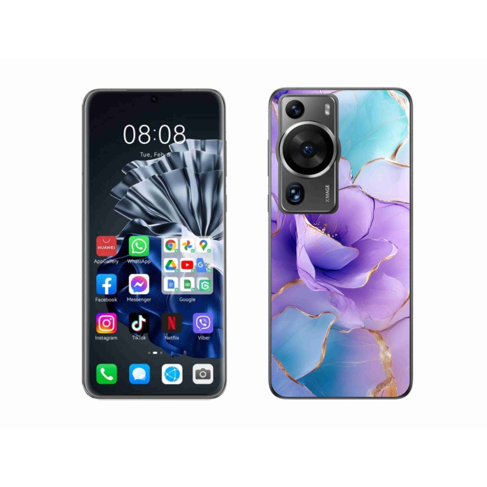 Gelový kryt mmCase na Huawei P60 Pro - abstraktní motiv 52