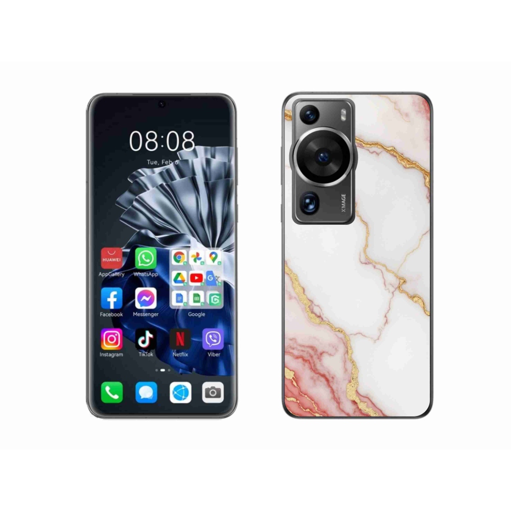 Gelový kryt mmCase na Huawei P60 Pro - abstraktní motiv 53