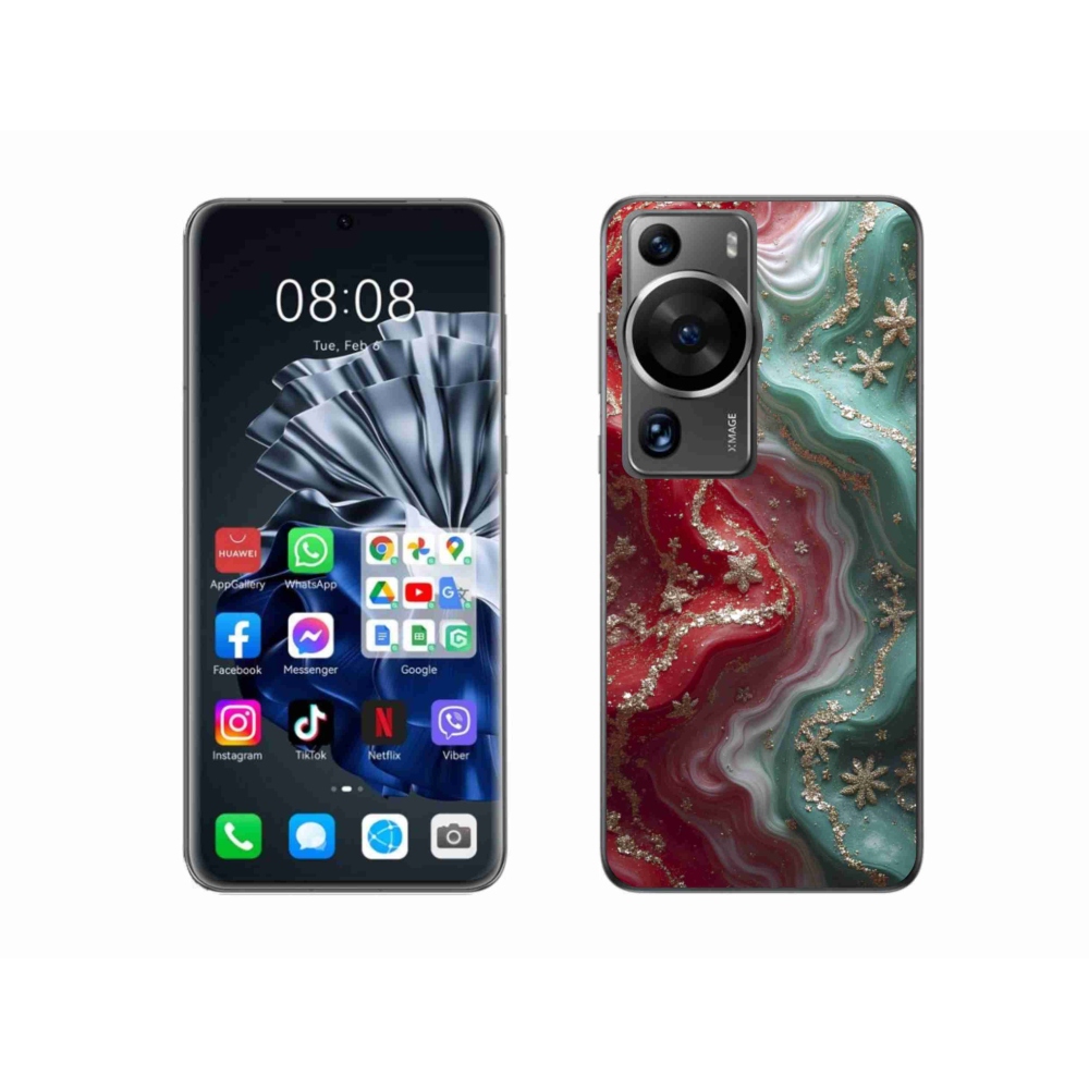 Gelový kryt mmCase na Huawei P60 Pro - abstraktní motiv 54