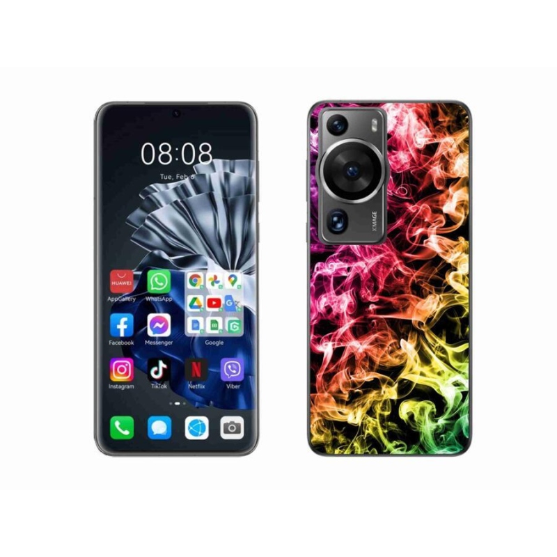 Gelový kryt mmCase na Huawei P60 Pro - abstraktní vzor 6