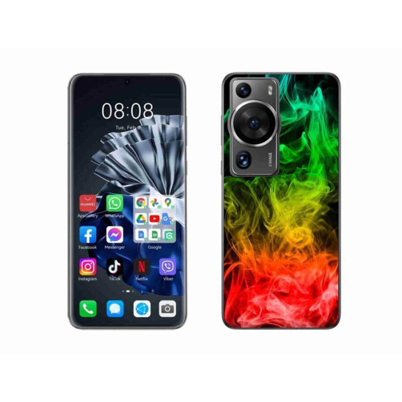 Gelový kryt mmCase na Huawei P60 Pro - abstraktní vzor 7