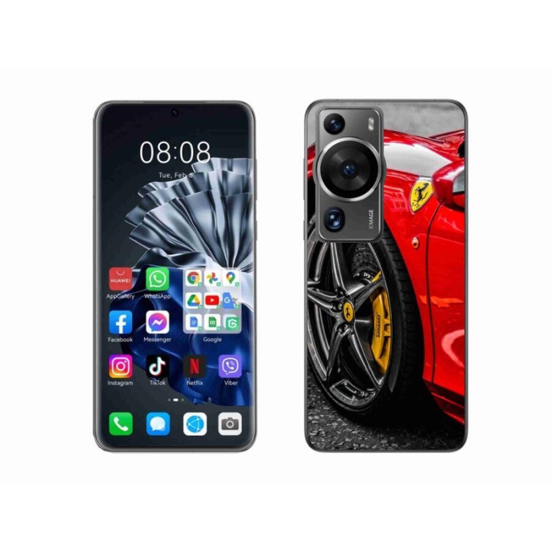 Gelový kryt mmCase na Huawei P60 Pro - auto 1