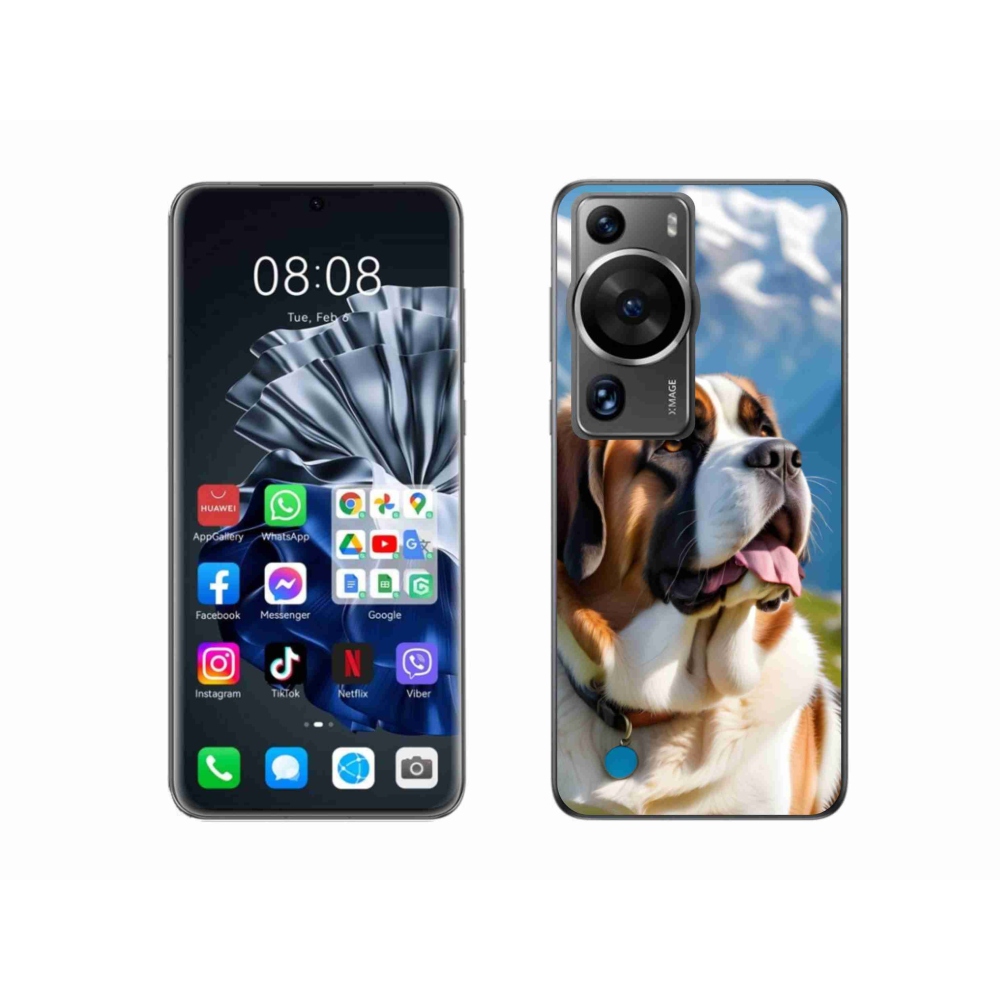 Gelový kryt mmCase na Huawei P60 Pro - bernardýn