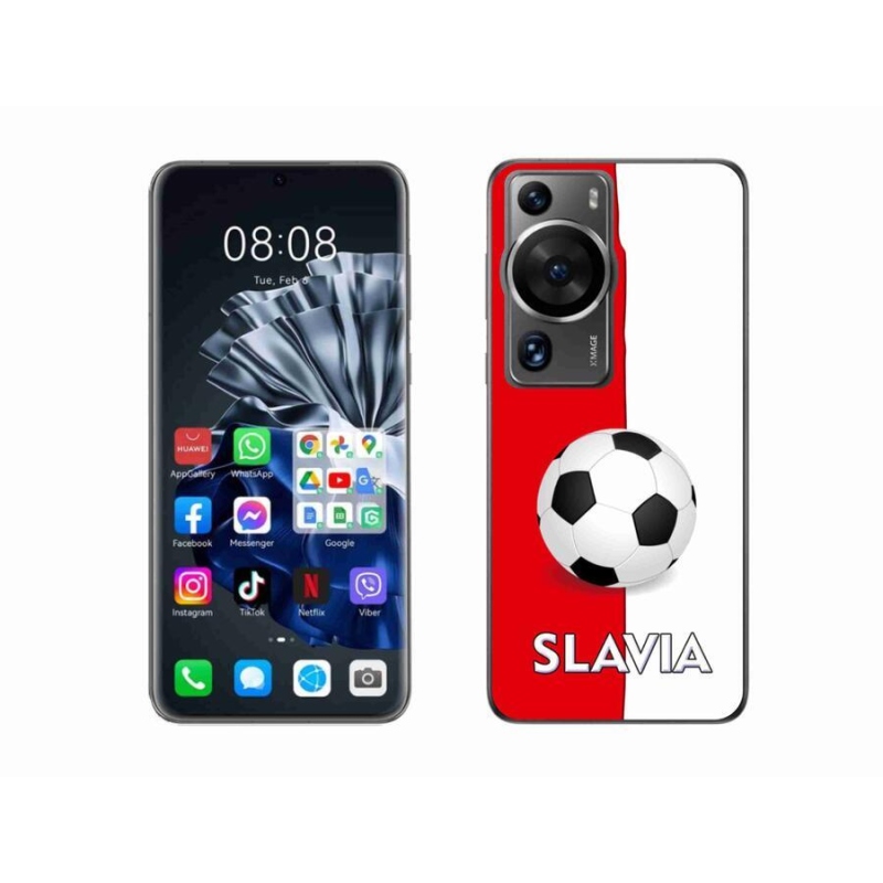 Gelový kryt mmCase na Huawei P60 Pro - fotbal 2