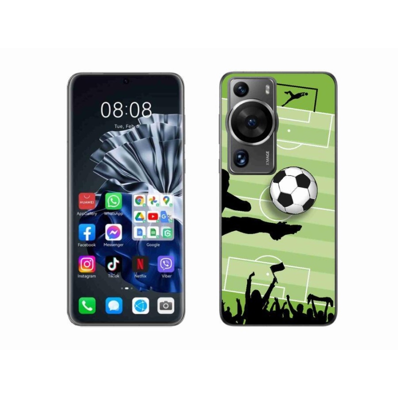 Gelový kryt mmCase na Huawei P60 Pro - fotbal 3