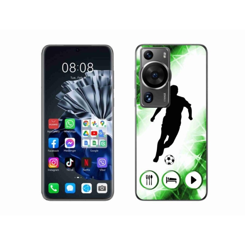 Gelový kryt mmCase na Huawei P60 Pro - fotbalista