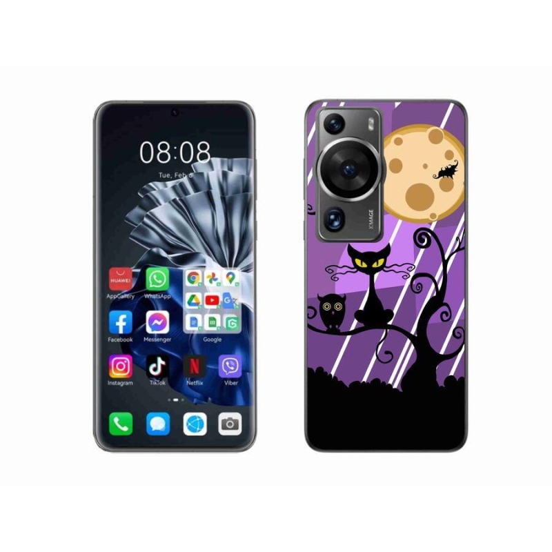 Gelový kryt mmCase na Huawei P60 Pro - halloween
