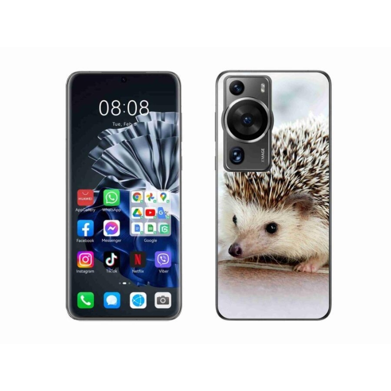 Gelový kryt mmCase na Huawei P60 Pro - ježek