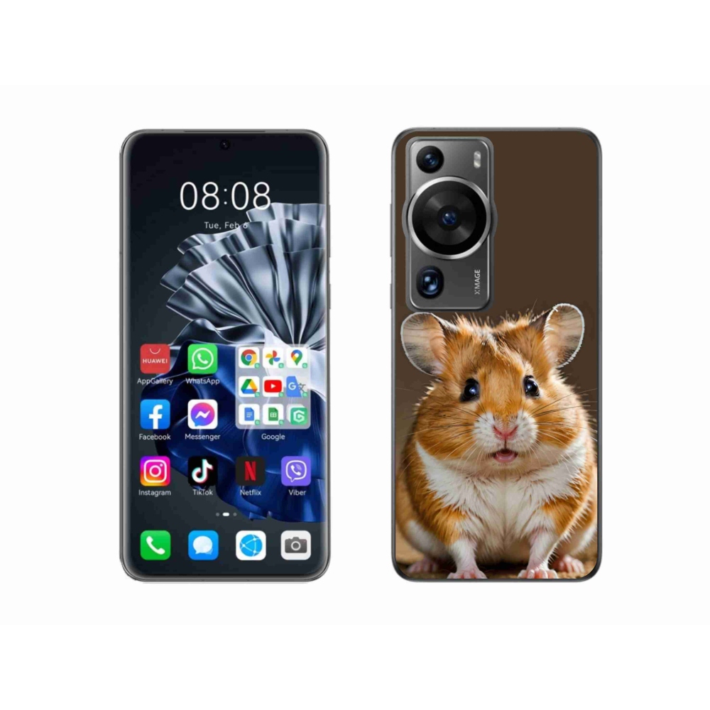 Gelový kryt mmCase na Huawei P60 Pro - křeček