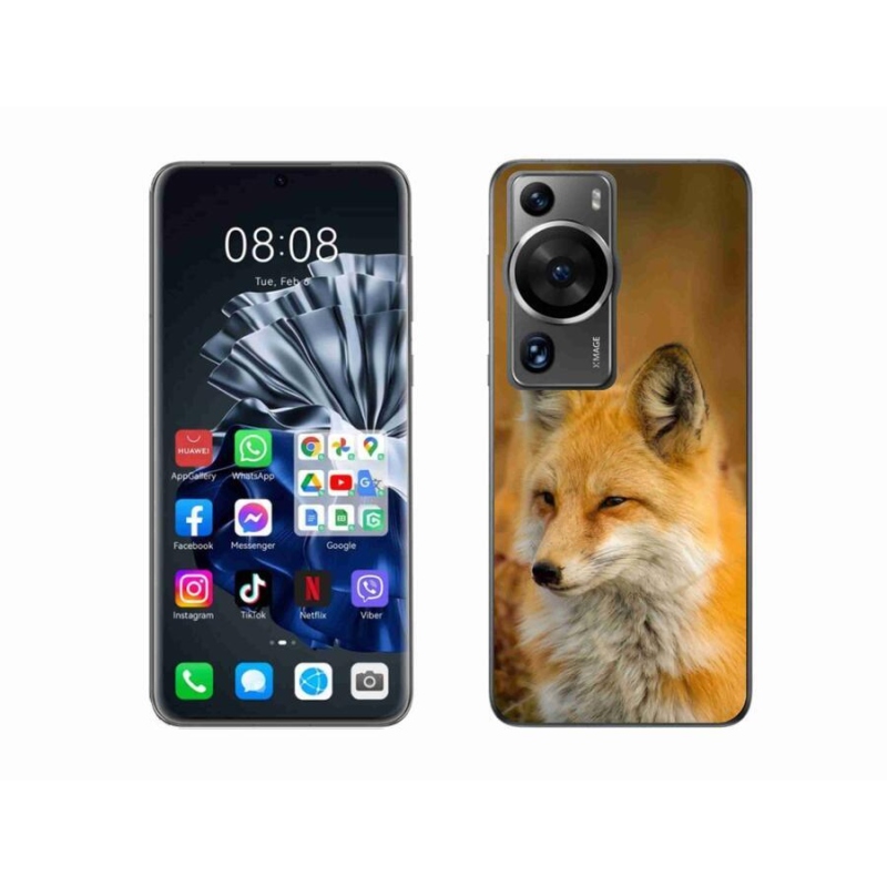 Gelový kryt mmCase na Huawei P60 Pro - liška