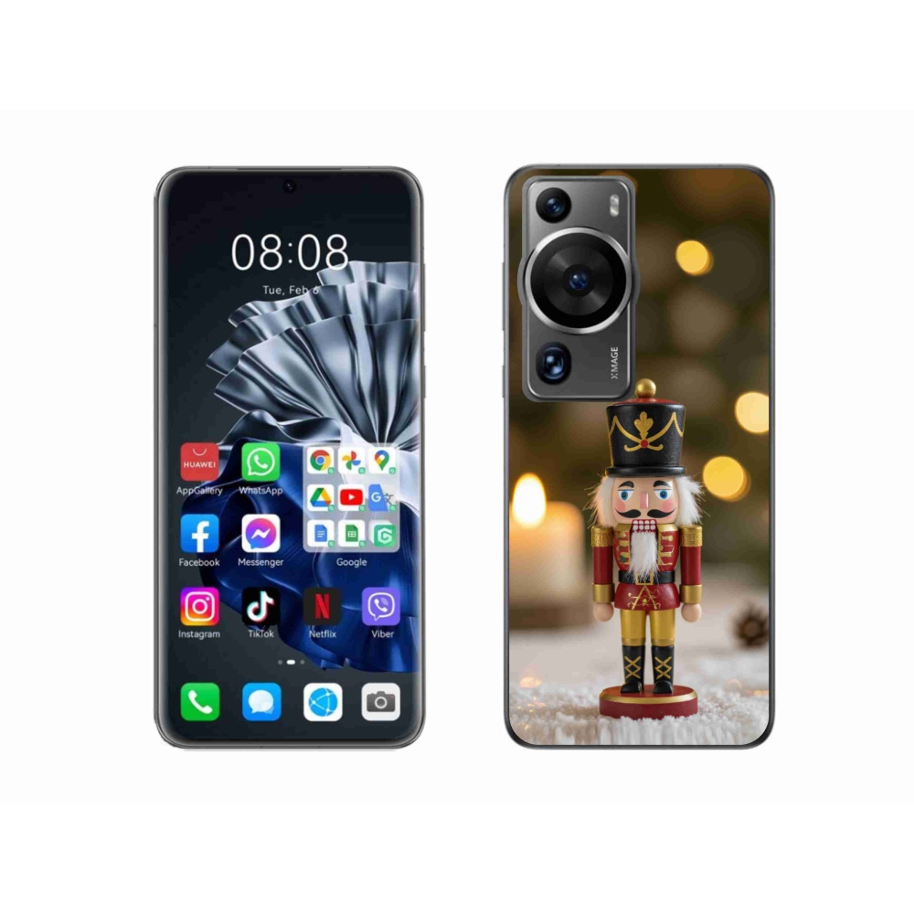 Gelový kryt mmCase na Huawei P60 Pro - louskáček