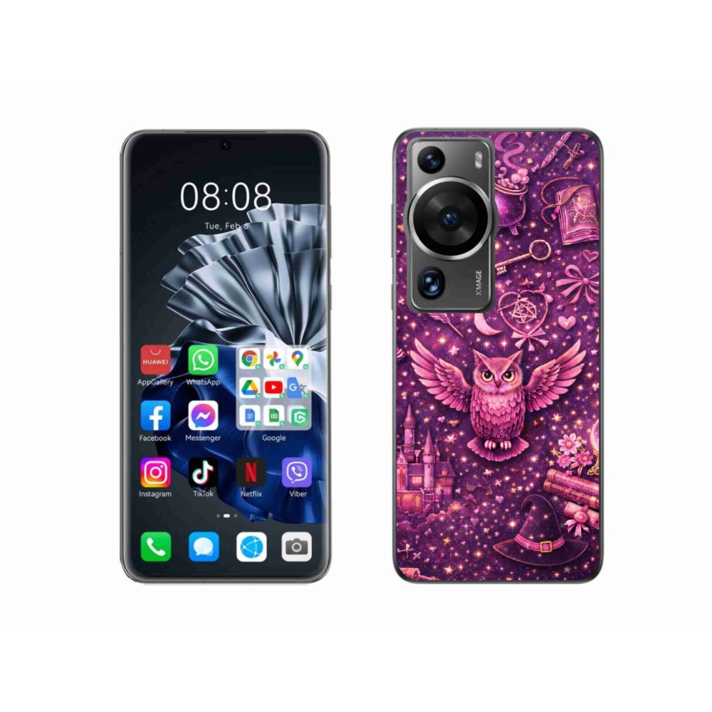 Gelový kryt mmCase na Huawei P60 Pro - magický svět