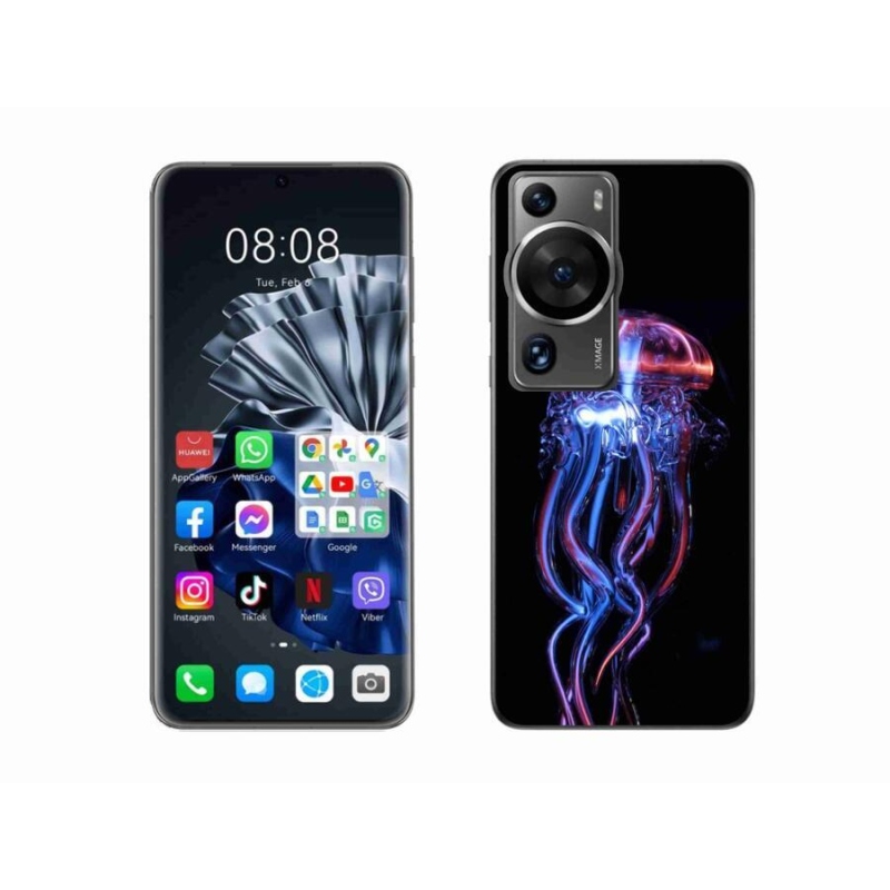 Gelový kryt mmCase na Huawei P60 Pro - medúza