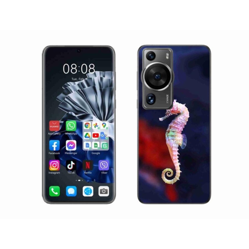 Gelový kryt mmCase na Huawei P60 Pro - mořský koník