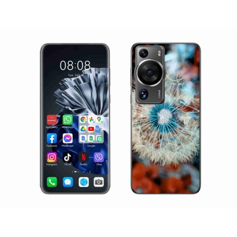 Gelový kryt mmCase na Huawei P60 Pro - odkvetlá pampeliška 1