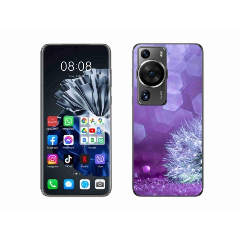 Gelový kryt mmCase na Huawei P60 Pro - odkvetlá pampeliška 2