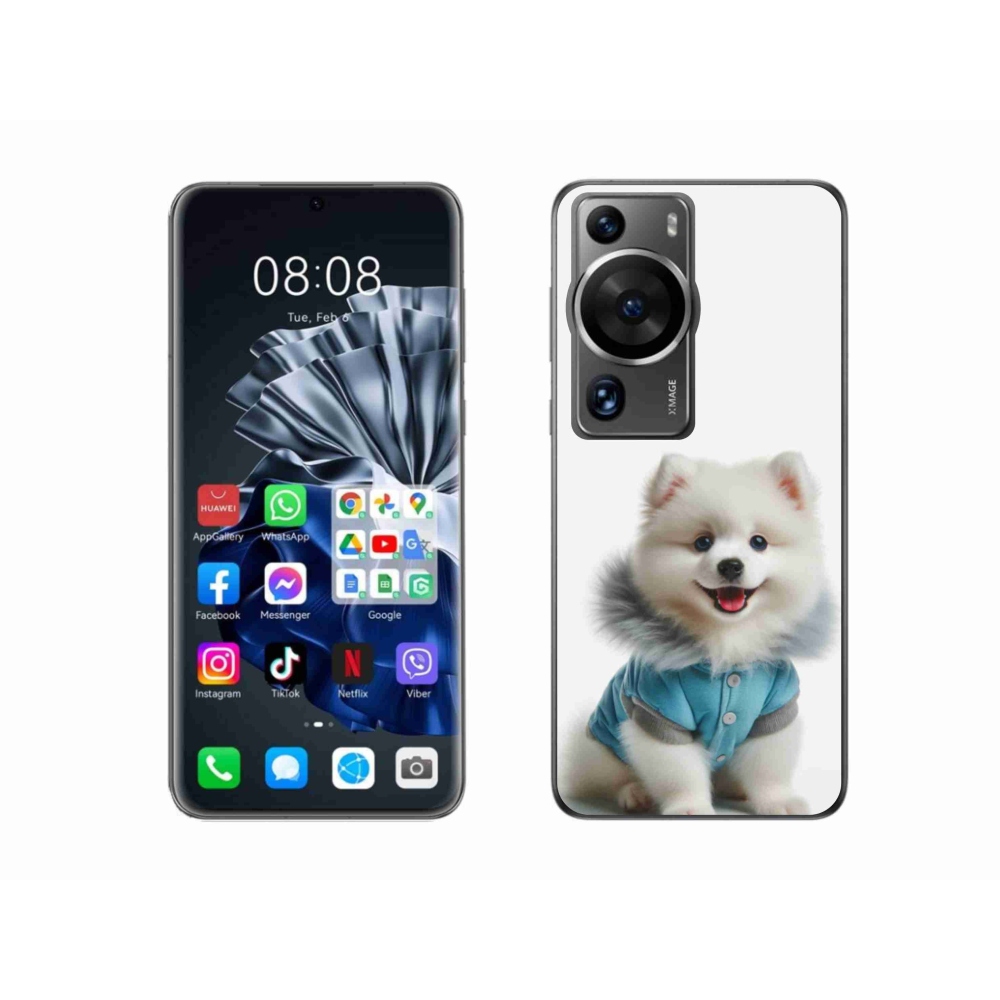 Gelový kryt mmCase na Huawei P60 Pro - pomeranian