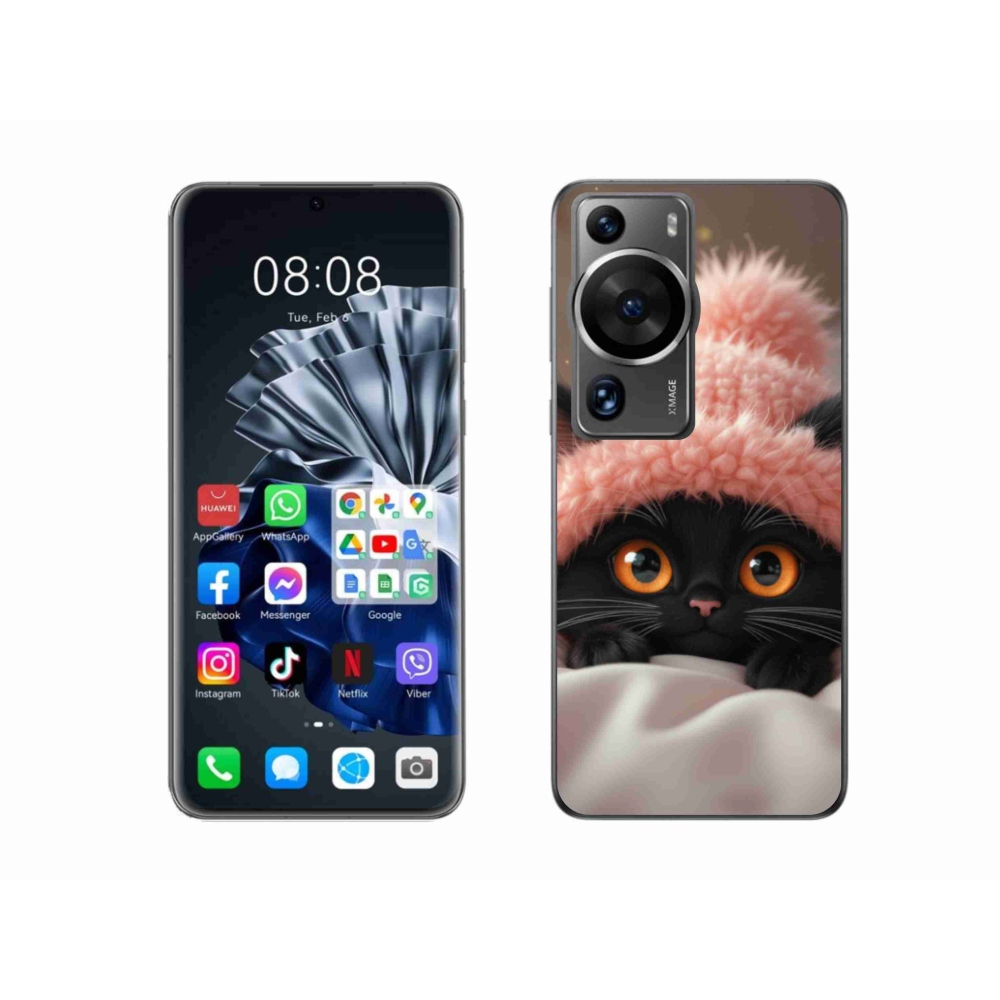 Gelový kryt mmCase na Huawei P60 Pro - roztomilé kotě 7
