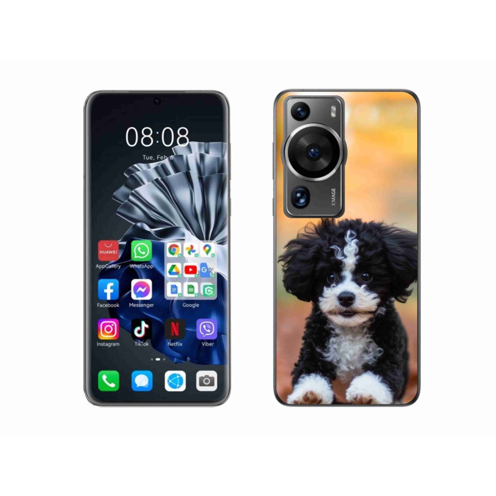 Gelový kryt mmCase na Huawei P60 Pro - roztomilé štěně 2