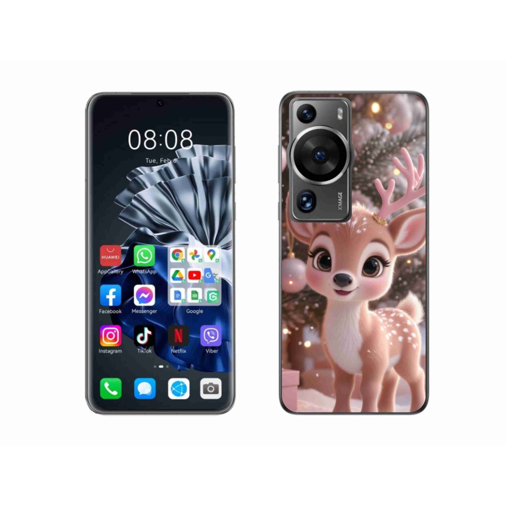 Gelový kryt mmCase na Huawei P60 Pro - roztomilý sob