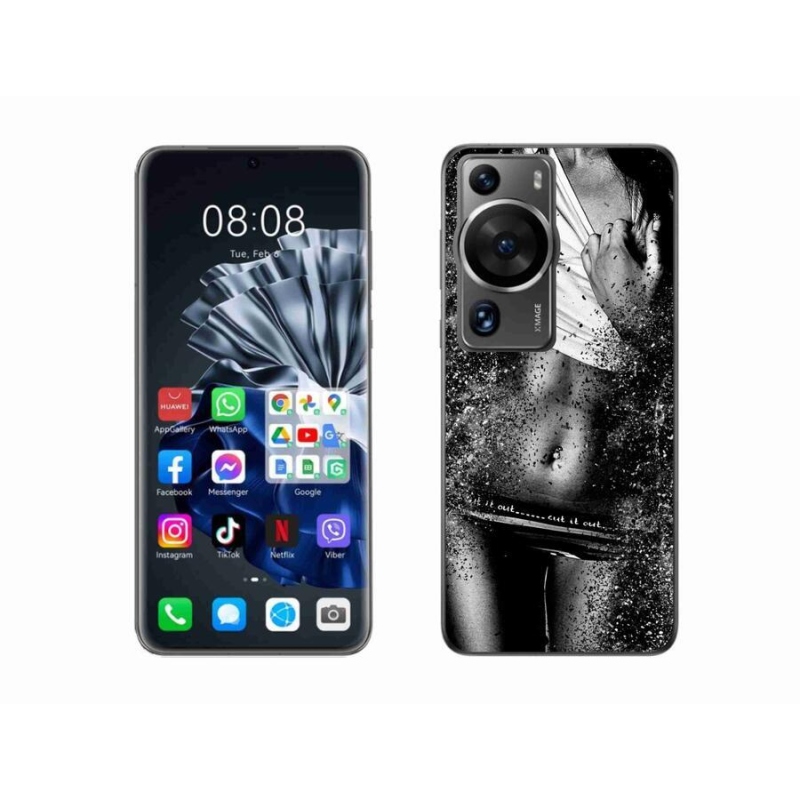 Gelový kryt mmCase na Huawei P60 Pro - sexy žena 1