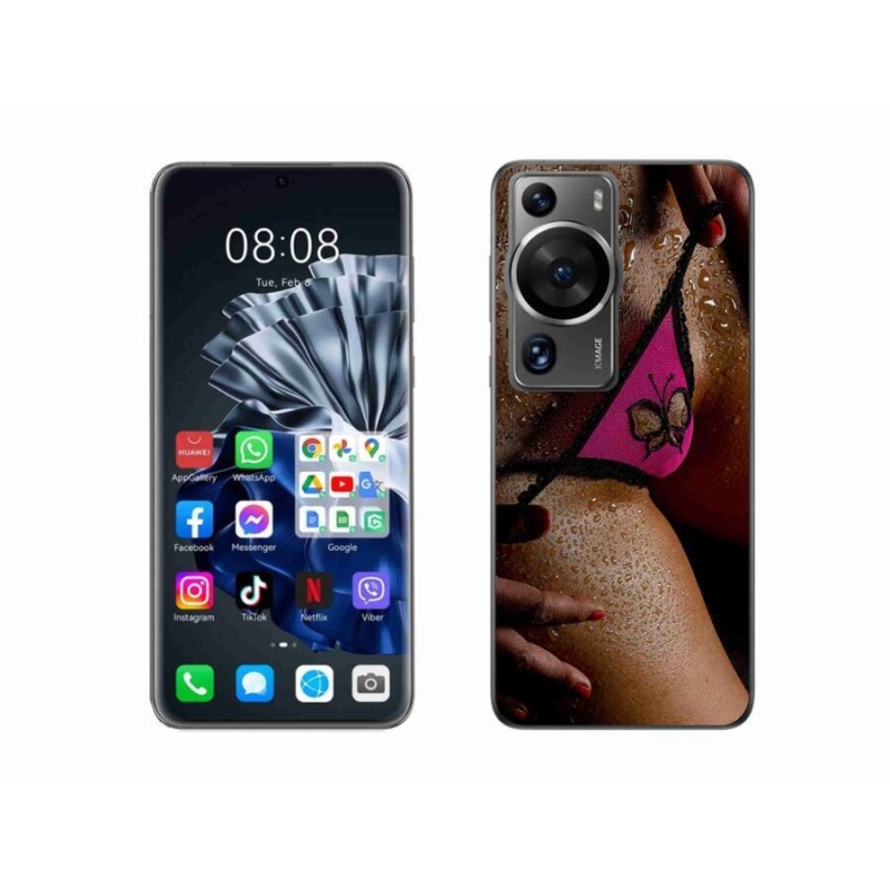 Gelový kryt mmCase na Huawei P60 Pro - sexy žena