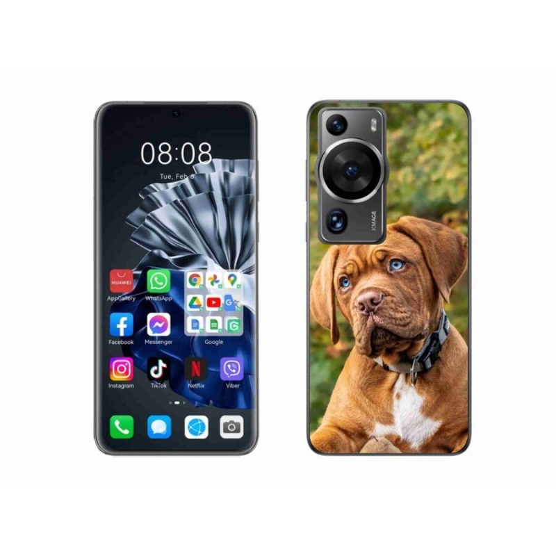 Gelový kryt mmCase na Huawei P60 Pro - štěně