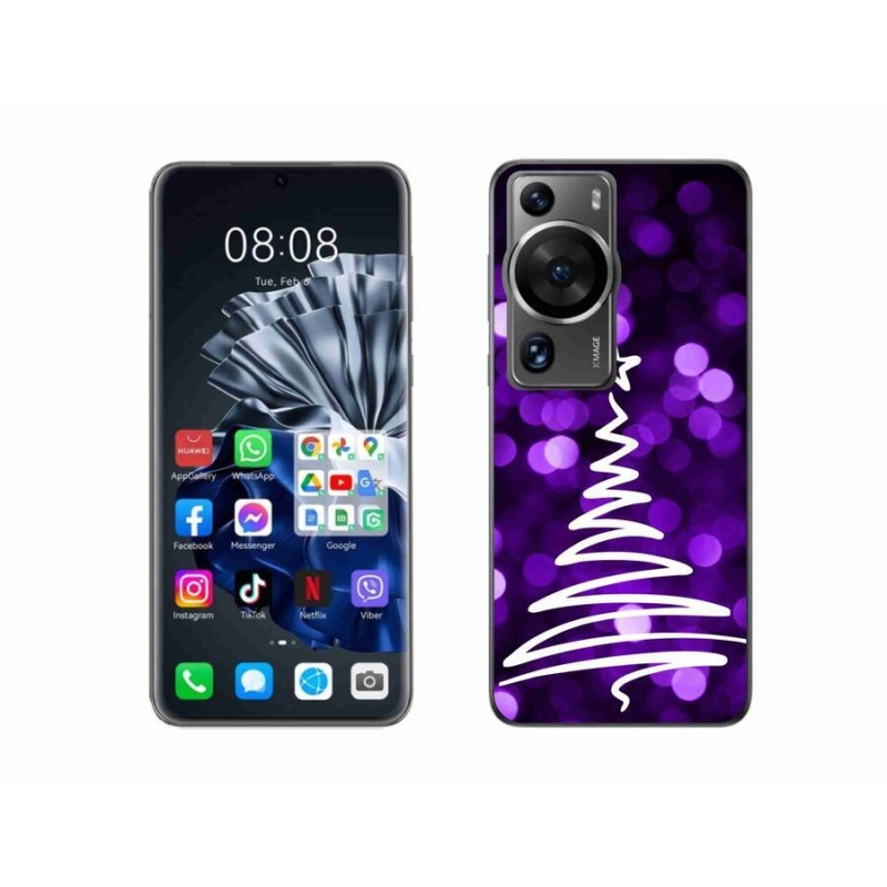 Gelový kryt mmCase na Huawei P60 Pro - stromek