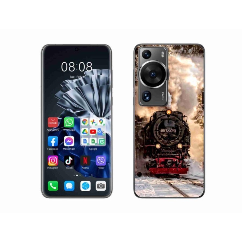 Gelový kryt mmCase na Huawei P60 Pro - vlak