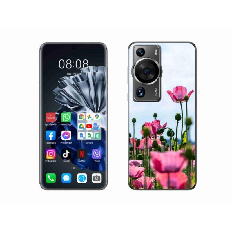 Gelový kryt mmCase na Huawei P60 Pro - vlčí mák