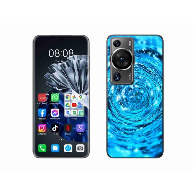 Gelový kryt mmCase na Huawei P60 Pro - vodní vír