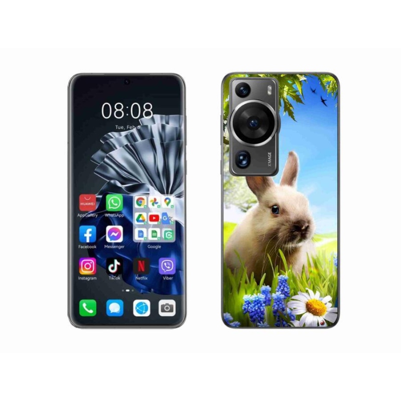 Gelový kryt mmCase na Huawei P60 Pro - zajíček