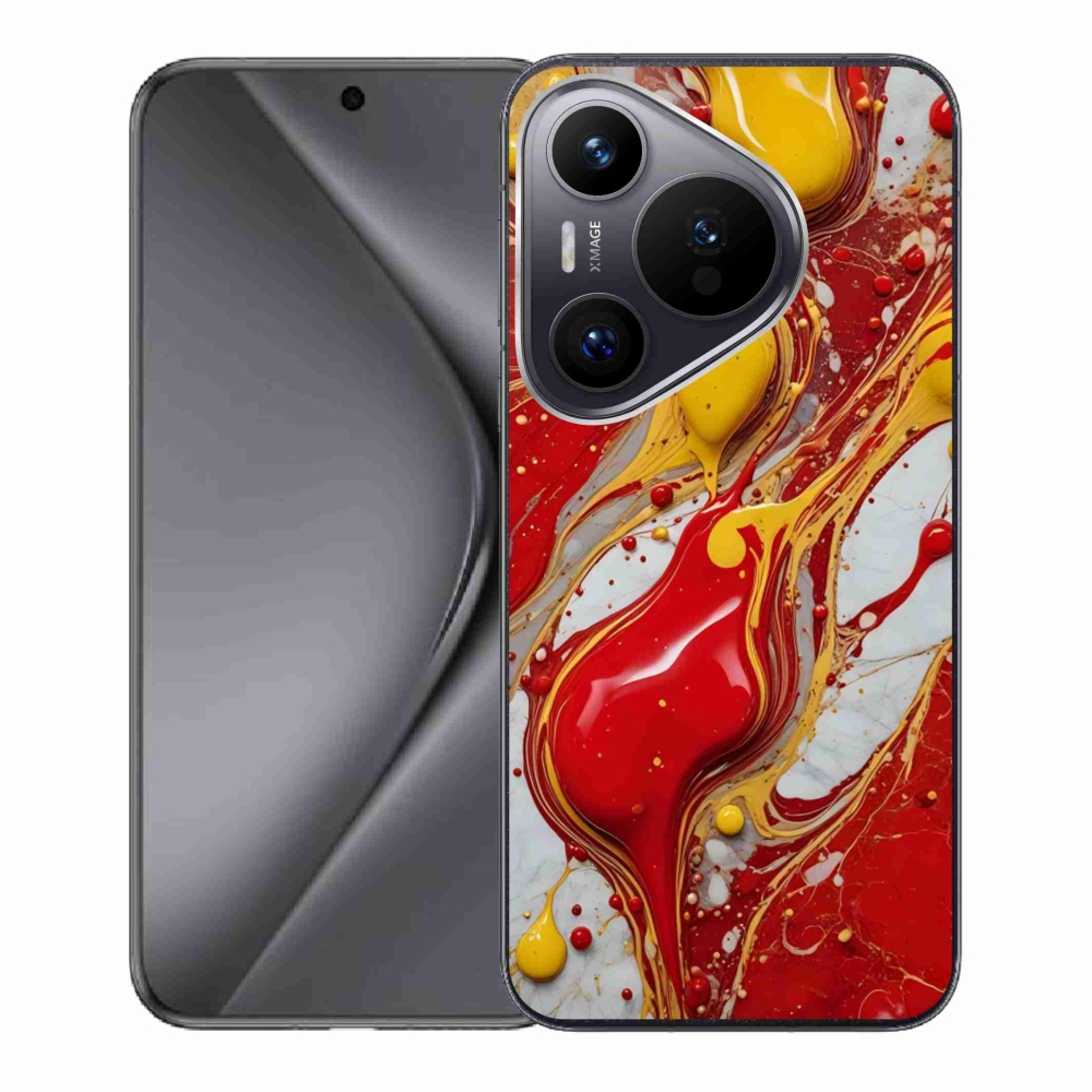 Gelový kryt mmCase na Huawei Pura 70 - abstraktní motiv 42