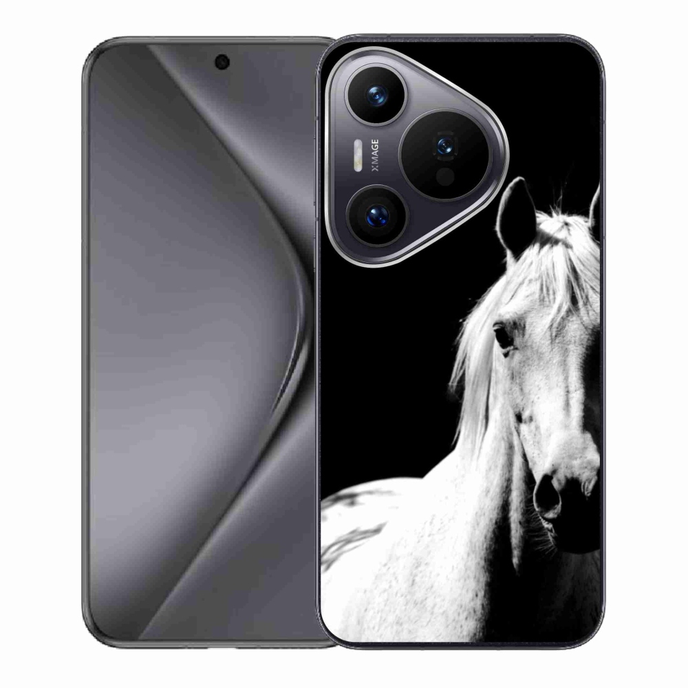 Gelový kryt mmCase na Huawei Pura 70 - bílý kůň 5