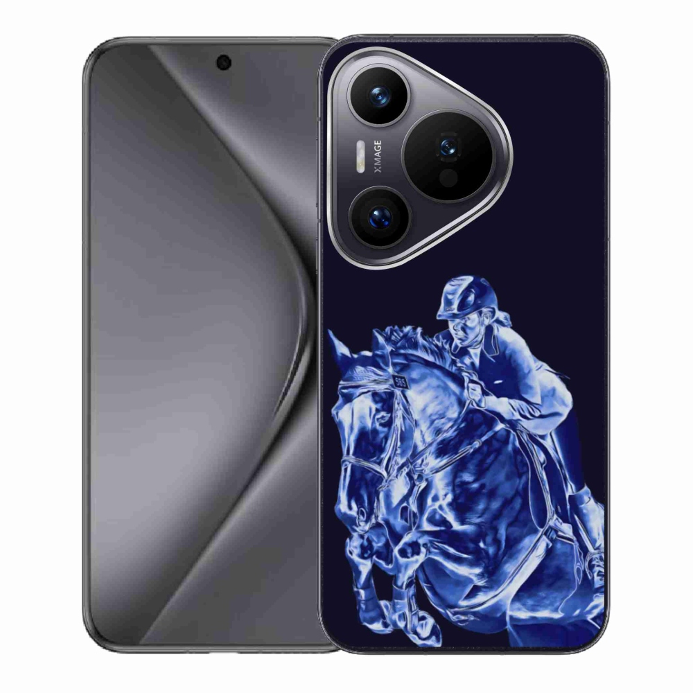 Gelový kryt mmCase na Huawei Pura 70 - dostihový kůň