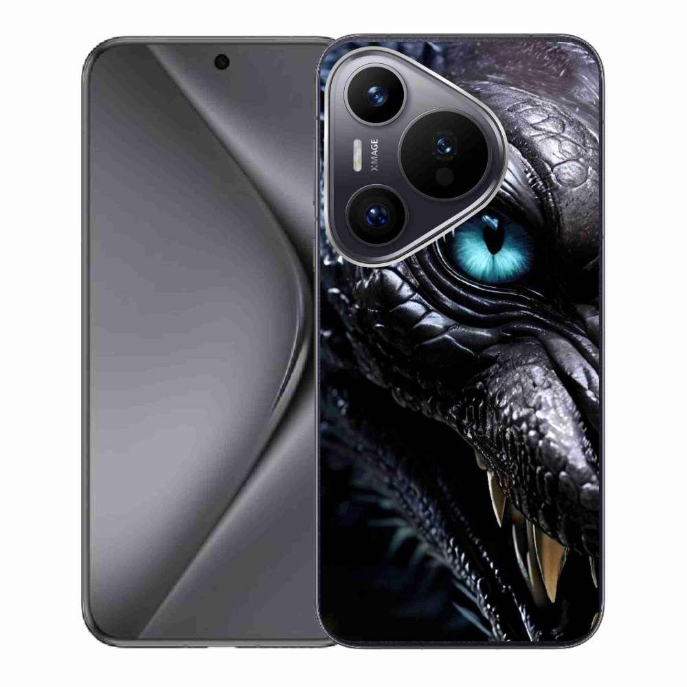 Gelový kryt mmCase na Huawei Pura 70 - dračí pohled