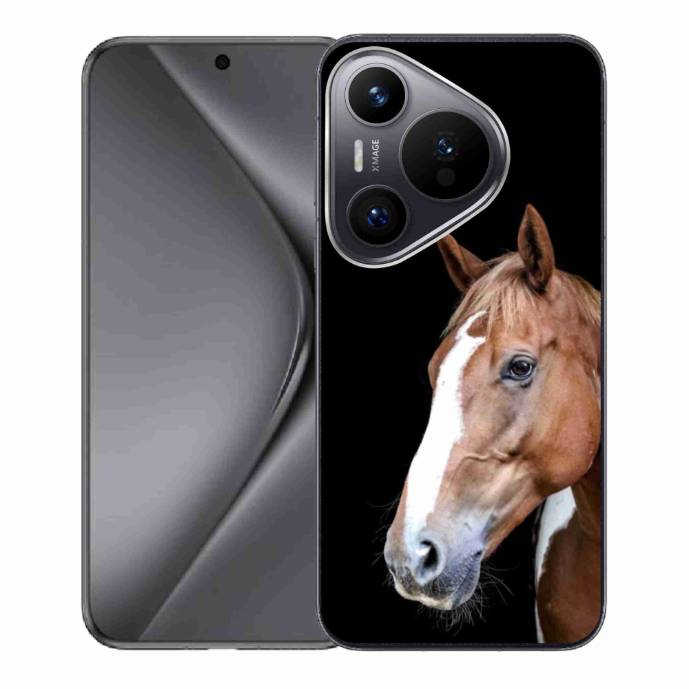 Gelový kryt mmCase na Huawei Pura 70 - hnědý kůň 3