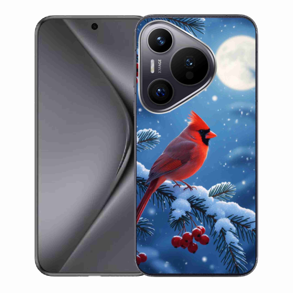 Gelový kryt mmCase na Huawei Pura 70 - kardinál červený