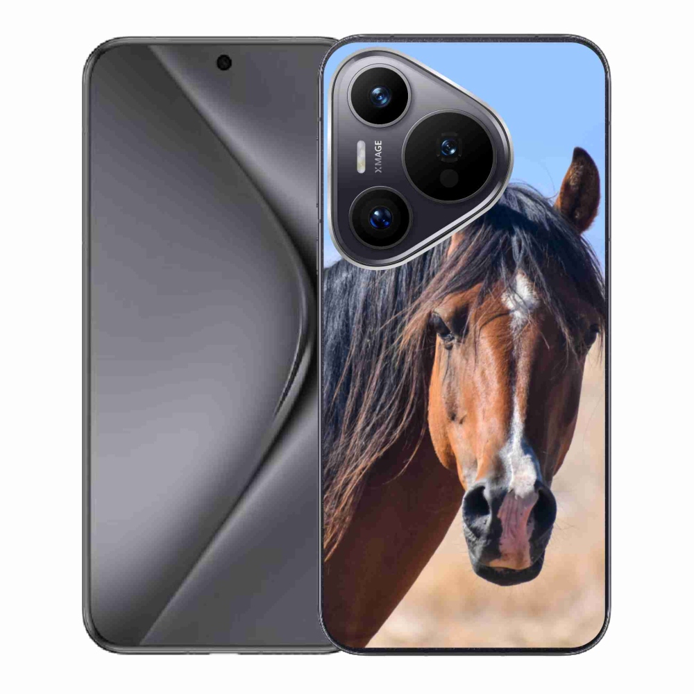Gelový kryt mmCase na Huawei Pura 70 - klidný kůň